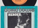 David BOWIE * Heroes * 1977 Belgian 45 *