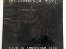 scarce \ THE SISTERS OF MERCY / live in amsterdam 1984 mint copy / £15.99