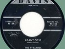 PYRAMIDS At Any Cost / Okay Baby  45rpm Davis 1956 NYC doo-wop