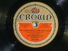 78 RPM -- Dick Robertson and His Orchestra, Crown 3427, E-  Jazz- Dance Band