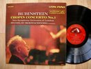 RUBINSTEIN Chopin concerto no 1 RCA LIVING STEREO LSC 2575 orig 1961 2S/3S NM