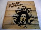 THE WAILERS   BURNIN' ** 1973 UK 1st Pink Rim ISLAND LP