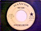 NANCY ADAMS (1964)   LIPSTICK PAINT A SMILE ON MY FACE   RCA 8410 PROMO