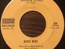 BARE WIRE “RUN OUT OF TIME” GARAGE FUNK SOUL - STEREO VILLAGE 45 RARE