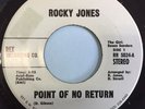 RARE ( NW TEEN DOO WOP ROCKER 45 ) ROCKY JONES - Point Of No Return - NM