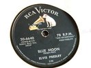 Vintage 78 RPM Record ELVIS PRESLEY Blue Moon Just Because RCA VICTOR 20-6640 EX