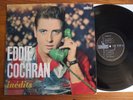 VINYL LP ORIGINAL EDDIE COCHRAN INEDITS 1964 1ST PRESS LBY1209 BIEM ROCKABILLY