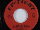 Crossover Soul 45 RICHARD CAITON Take A Hold Brother & Sister UPTIGHT HEAR