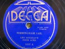 Decca 5157 Leo Soileau's Four Aces BIRMINGHAM JAIL 78 rpm 1935  E+ Cajun