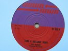 BOY FRIDAY Take A Message Ruby / Second Note UK 7