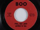 Northern Soul 45 BROTHERS OF SOUL Hurry, Don't Linger BOO HEAR