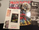 Iron Maiden number of the beast + patch + bulletin fan club 