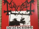 Mayhem Deathcrush LP Red Splatter VG++