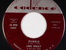 LINK WRAY: Rumble / The Swag US Cadence Rockabilly Fuzz 7” Orig 45 MP3