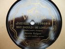 PRE WAR COUNTRY 78 JIMMIE RODGERS ON VICTOR WHY SHOULD I BE LONELY/WHAT'S IT