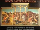 OTTO KLEMPERER/FISCHER-DIESKAU/PEARS la passion selon Saint-Matthieu BACH 4LP's