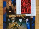 Megadeth So Far So Good So What 12“ Poster Autographed