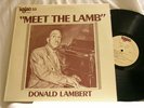 DONALD LAMBERT Meet the Lamb 1960-1962 solo piano IAJRC LP
