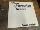 DAVID WELSH Blue Lightning Accent LP BLUE ASH 80s rock psych Ohio RARE VG++