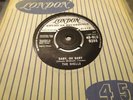 THE SHELLS - BABY OH BABY / ANGEL EYES:RARE DOO WOP: UK 1ST LONDON HLU.9288 :EX+