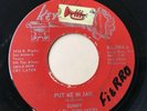 SUNNY & SUNLINERS Put Me in Jail TEX MEX CHICANO SOUL 45 KEY LOC