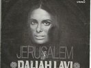 DALIAH LAVI - Jerusalem -  70s IRANIAN prs. ps 45 Israeli diva