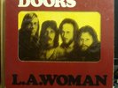 The Doors L A Woman LP 1971 pressing with clear window and yellow sleeve