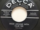ROCKABILLY Buddy Holly ROCK AROUND WITH OLLIE VEE Decca 45 very rare Canadian