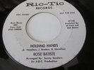 ROSE BATISTE RARE DETROIT NORTHERN SOUL ON RIC-TIC LABEL DJ #105 HOLDING HANDS