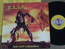 WASP THE LAST COMMAND LP BLACK MADE IN BRAZIL ORIGINAL 1st PRESSING 1985