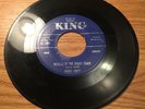 ROCKABILLY 45 BOBBY GROVE WHISTLE OF THE GRAVY TRAIN KING 5007