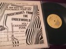 NIGHTMARES FROM THE UNDERWORLD comp LP #244/300 Canada1983 AGNC records BFTG