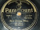 MA RAINEY and Her Georgia Band 78 on PARAMOUNT # 12526---SLOW DRIVING MOAN