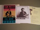Tom Petty Full Moon Fever 1989 1st Press MCA LP w/Press Photo & LP Info Insert