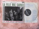 SXL 2313 WBg. OROHCG, LANCHBERY. La Fille Mal Gardée.