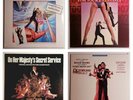 JAMES BOND - 4-LP (Vinyl) Original Soundtrack Custom Bundle - John Barry