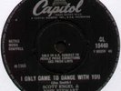 [SCOTT WALKER] SCOTT ENGEL & JOHN STEWART I ONLY CAME TO DANCE 1966 UK VINYL 7