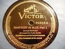 1927 George GERSHWIN CREATOR REC plays Rhapsody in Blue Paul WHiteman Orchestra