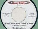STING REYS When You Wish Upon a Star / You're Looking Good 45rpm Crazy Town 1964