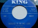5 ROYALES .. Dedicated To The One  / Don't Be Ashamed .. Orig 45 KING 5098 ...EX