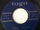 KING COLEMAN - DOWN IN THE BASEMENT / CRAZY FEELIN' - TO GO 600. ORIGINAL.JKELLY
