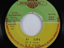 Reggae 45 B.B. SEATON Is Life INTERNATIONAL ROOTS VG++/VG+ HEAR