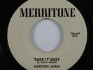 Reggae 45 HOPETON LEWIS Take It Easy MERRITONE HEAR