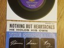 The Supremes original ‘Nothing But Heartaches” picture sleeve + Mint record 1964