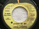 JOHN LENNON - Beatles  / STAND BY ME - APPLE RECORD P-1881 - 1975 PROMO