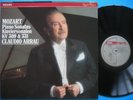 Philips Digital Mozart Piano Sonatas K. 331 K. 309 Claudio Arrau NM