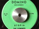 RARE SURF Guitar INSTRUMENTAL Rocker THE DOMINOS Utopia DOMINO 45 Hear