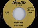 Reggae 45 JIMMY RILEY Majority Rule CAMILLE HEAR