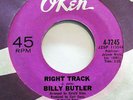 BILLY BUTLER-BOSTON MONKEY/RIGHT TRACK ON OKEH NORTHERN 45-M-, HEAR