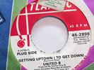 UNITED 8-AIN'T IT GOOD/GETTING UPTOWN ON ATLANTIC FUNK 45-M-, HEAR